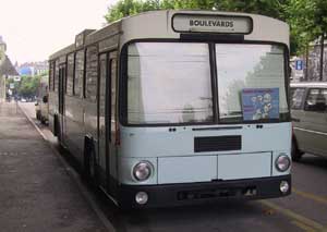 Le bus Boulevards. Photo Premi�re ligne