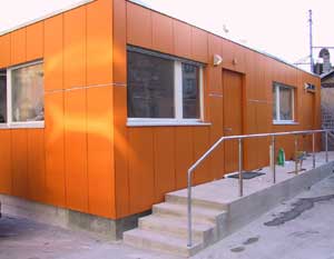 Le Quai 9, espace d'accueil et d'injection, situ� au 6, rue de la P�pini�re � Gen�ve. Photo Premi�re ligne