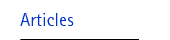 Articles